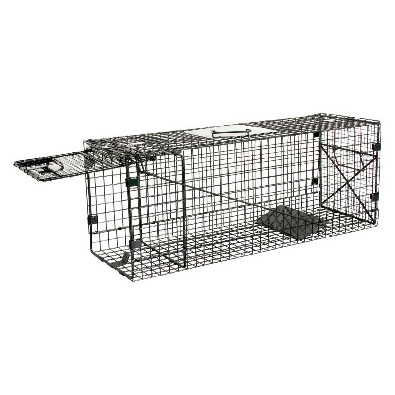 Photo 1 of 32 in. Folding Live Animal Cage Trap