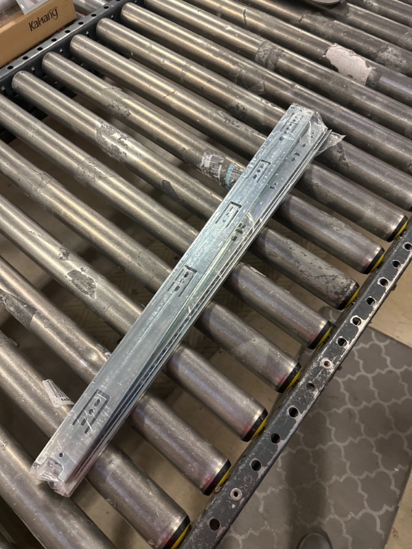 Photo 2 of 2 Pack Promark 3-Section 100 LB Capacity Full Extension Ball Bearing Side Mount Drawer Slides (26 Inches) 26 Inches