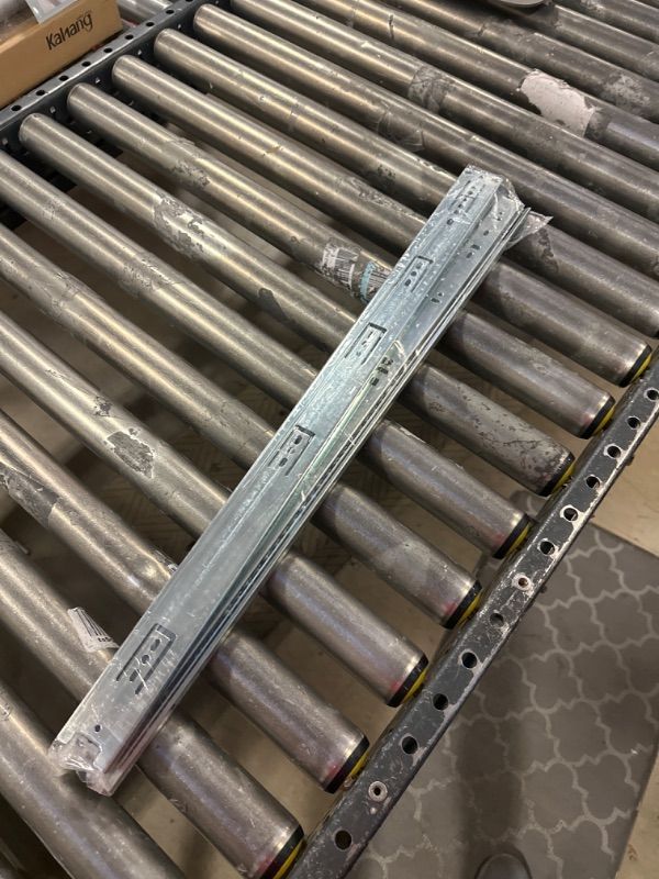 Photo 2 of 2 Pack Promark 3-Section 100 LB Capacity Full Extension Ball Bearing Side Mount Drawer Slides (26 Inches) 26 Inches