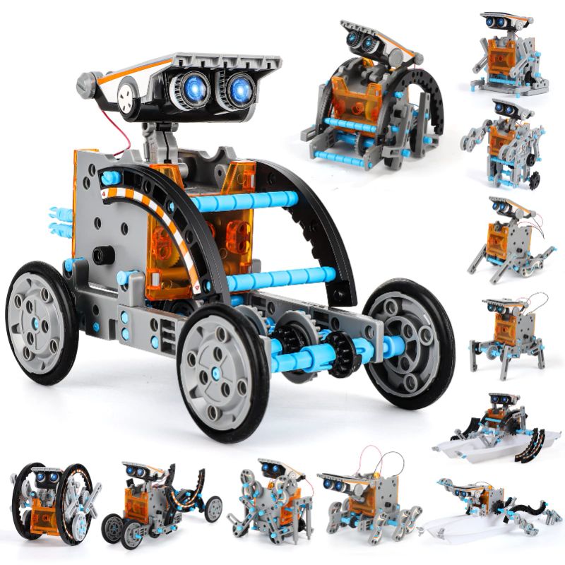 Photo 1 of LUCKY DOUG 12-IN-1 STEM SOLAR ROBOT KIT TOYS GIFTS FOR KIDS 8 9 10 11 12 13 YEARS OLD, EDUCATIONAL BUILDING SCIENCE EXPERIMENT SET BIRTHDAY FOR KIDS BOYS GIRLS 1232-67
