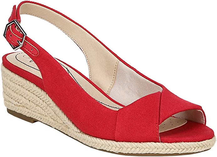 Photo 1 of LifeStride Women's Socialite Espadrille Wedge Sandal
SIZE 8.5
USED OPEN BOX ITEM 