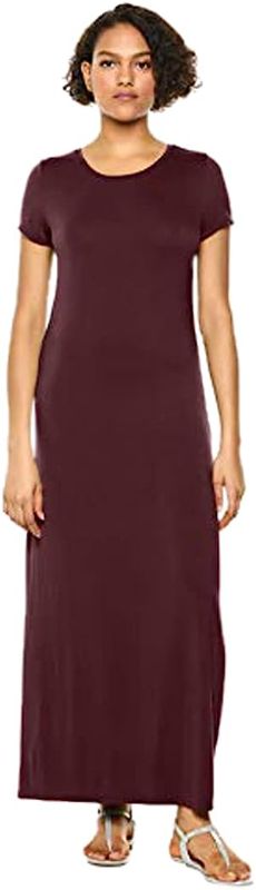 Photo 1 of Amazon Essentials Women's Short-Sleeve Maxi Dress
XSMALL 