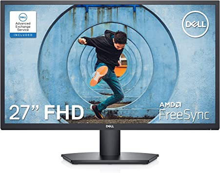 Photo 1 of Dell 27 inch Monitor FHD (1920 x 1080) 16:9 Ratio with Comfortview (TUV-Certified), 75Hz Refresh Rate, 16.7 Million Colors, Anti-Glare Screen with 3H Hardness, Black - SE2722HX
PARTS ONLY 
SCREEN DAMAGE 