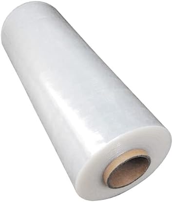 Photo 1 of 18" Stretch Film/Wrap 1500 feet 80 Gauge Industrial, Clear Packing Moving Packaging Heavy Duty Shrink Film (1 Roll)