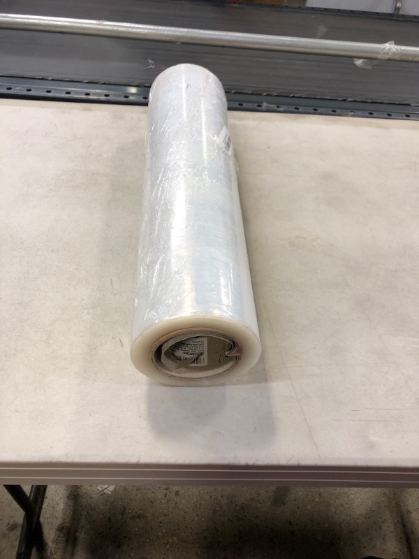 Photo 2 of 18" Stretch Film/Wrap 1500 feet 80 Gauge Industrial, Clear Packing Moving Packaging Heavy Duty Shrink Film (1 Roll)