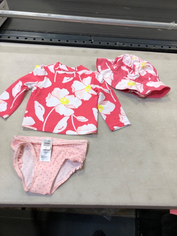 Photo 1 of  SET BIKINI BABY 12 M PINK