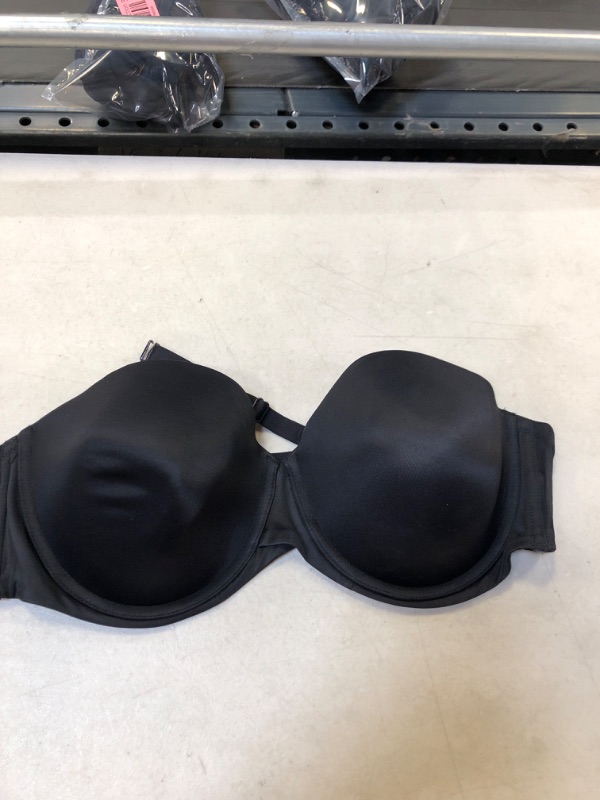 Photo 1 of Maidenform Self Expressions Strapless Bra, Balconette Bra, Best Strapless Bra, Stay-Put Underwire, 5-Way Convertible Straps Black 40DD