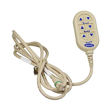 Photo 1 of Invacare 1115290 Hospital Bed Controller, Replacement Handheld Pendant Remote for Electric Beds
