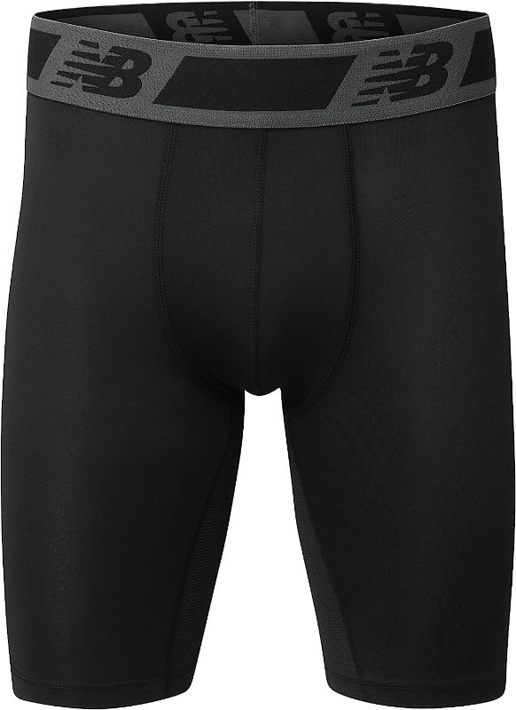 Photo 1 of New Balance Men's Dry Fresh 9" Inseam Boxer Briefs (2-Pack of Men's Underwear)
