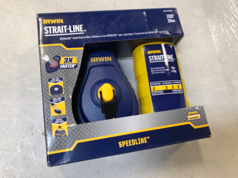 Photo 2 of IRWIN STRAIT-LINE SPEEDLINE W/ BLUE NEW w/ Blue