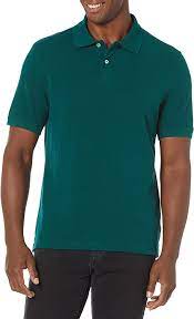 Photo 1 of Amazon Essentials Men's Slim-Fit Cotton Pique Polo Shirt
