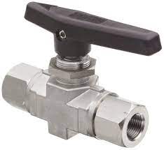 Photo 1 of 12Z-B8LJ2-SSP-ST Parker Two Way B-Series Ball Valve
