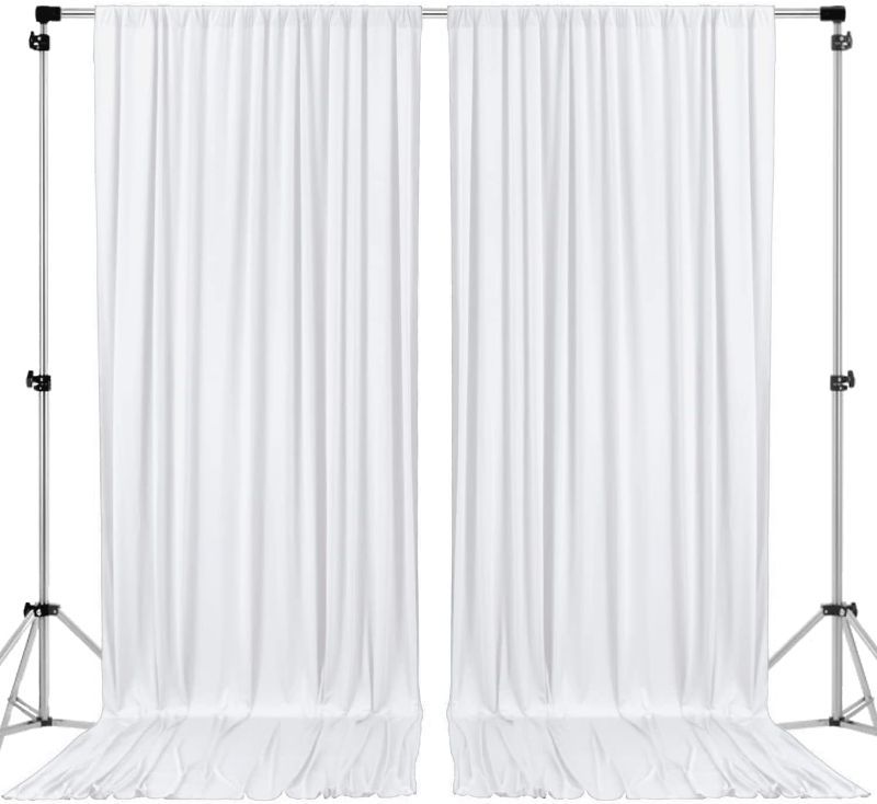 Photo 1 of Long Polyester Backdrop Drapes Curtains Panel 5 x 8