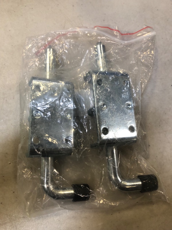 Photo 1 of Quality Life Spring Loaded Gate Latch Pin Barrel Bolt Heavy Duty 6in 1/2" Shank - 2pcs