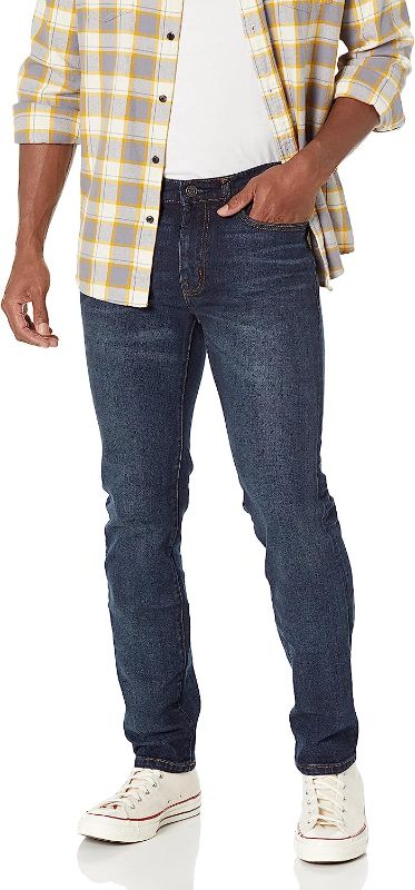 Photo 1 of Amazon Essentials Men's Slim-Fit Stretch Jean
