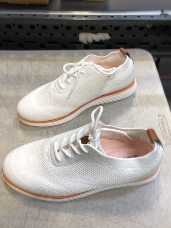 Photo 2 of Bruno Marc Men's Mesh Sneakers Oxfords Lightweight Shoes 9.5 White