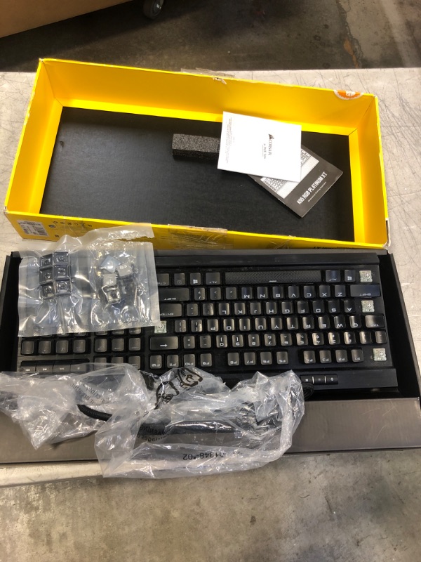 Photo 2 of Corsair K70 RGB PLATINUM XT Mechanical Gaming Keyboard (Black, Cherry MX Brown Switches)