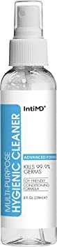 Photo 1 of IntiMD Multi-Purpose Hygienic Cleaner Advanced Pro-Skin Formula Toy Friendly Conditioning Formula 2 bottles 