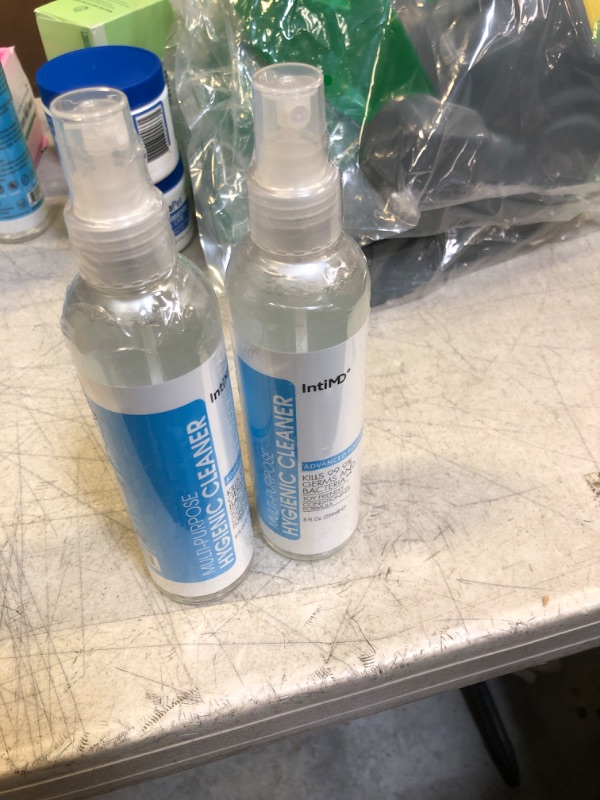 Photo 1 of IntiMD Multi-Purpose Hygienic Cleaner Advanced Pro-Skin Formula Toy Friendly Conditioning Formula 2 bottles 