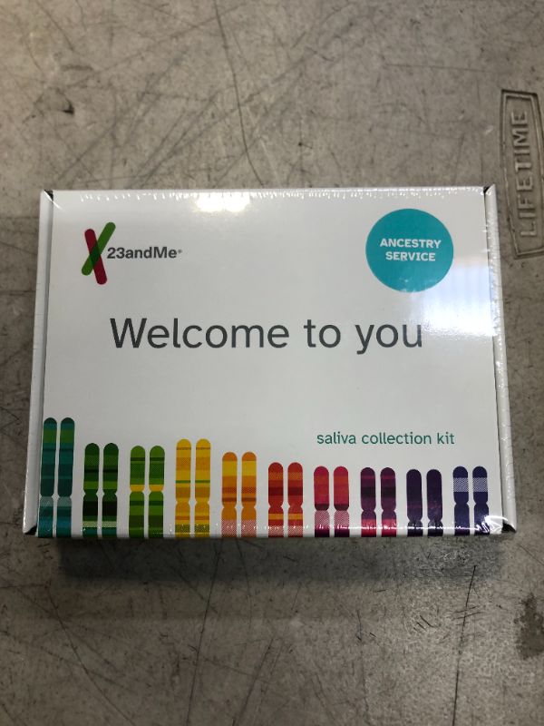 Photo 2 of 23andMe Ancestry Service - DNA Test Kit with Personalized Genetic Reports Including Ancestry Composition with 2000+ Geographic Regions, Family Tree, DNA Relative Finder and Trait Reports
