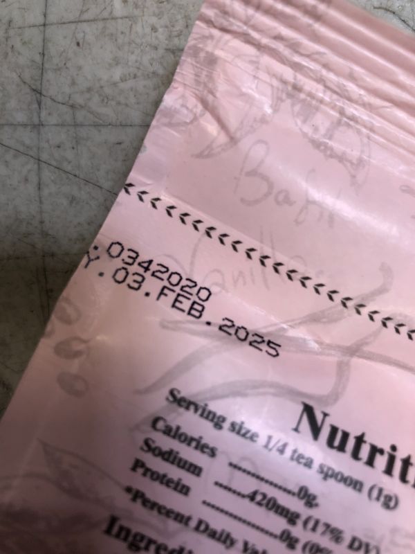 Photo 1 of 2PC OF Salt 84 - Himalayan Pink Salt - Fine Grain - Kosher - Vegan - Non GMO - Halal (1 lb Bag), EXP FEB2025
