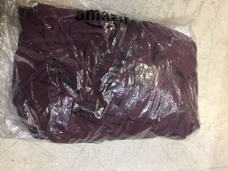 Photo 1 of Amazon Essentials Women's Classic Cap Sleeve Wrap Dress (Available in Plus Size) X-Large Burgundy