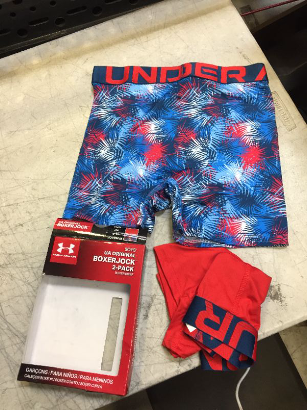 Photo 1 of YMD, Under Armour Kids Palm Americana 2-Pack Boxer Set (Big Kids)
