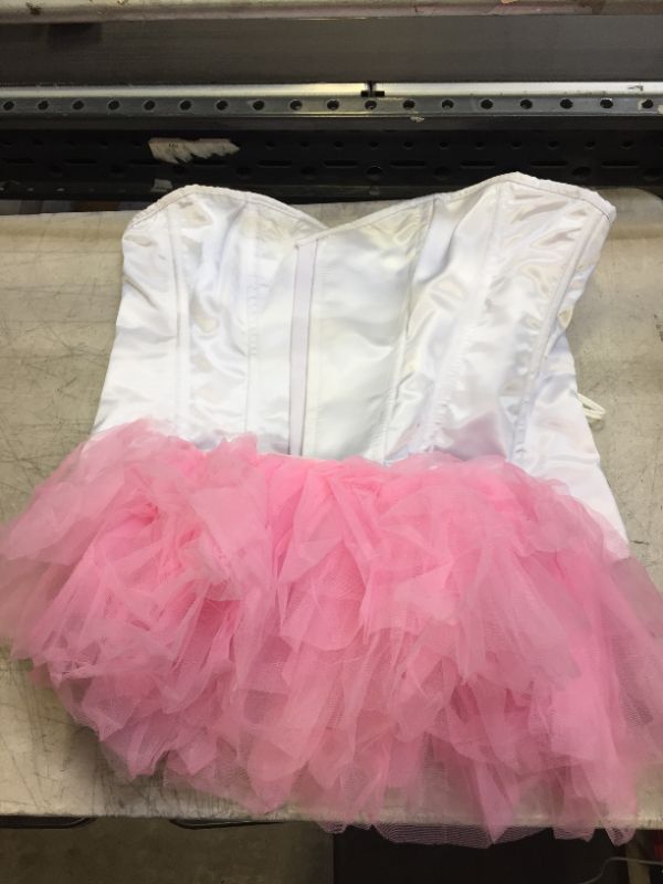 Photo 2 of Daisy Corsets Women's Lavish Plus Size Innocent Bunny Corset Costume 3X Pink