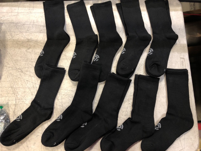 Photo 1 of 10 PACK BLACK SOCKS 