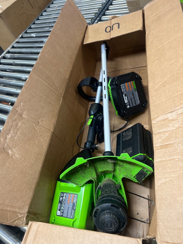 Photo 2 of Greenworks PRO 16-Inch 80V Cordless String Trimmer (Attachment Capable), Battery Not Included GST80320
