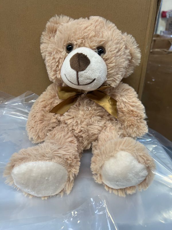 Photo 1 of 13inch caramel teddy bear 