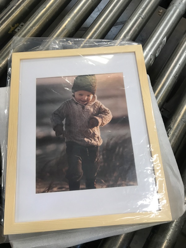 Photo 1 of 15x12inch picture frame - wood colored