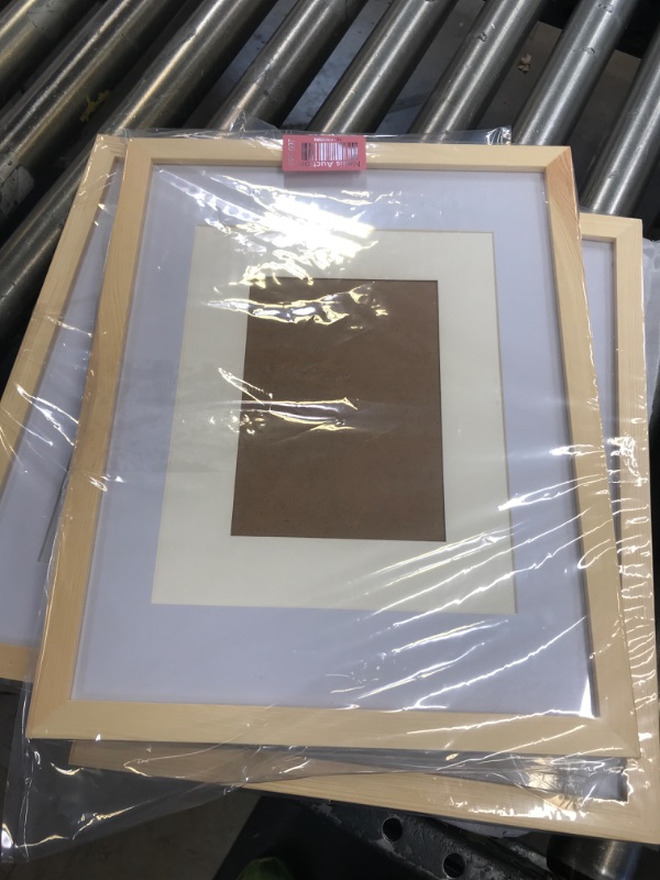 Photo 1 of 15x12inch picture frame - wood colored