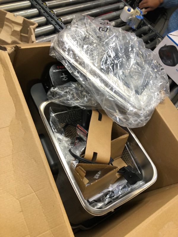 Photo 1 of T-Fal Ultimate EZ Clean Stainless Steel Deep Fryer with Basket 3.5 Liter Oil and 2.6 Pound Food Capacity 1700 Watts Easy Clean, Temp Control, Digital Timer, Oil Filtration, Dishwasher Safe Parts
