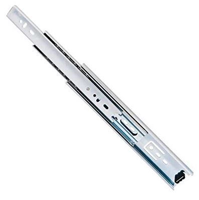 Photo 1 of  Promark 3-Section 100 LB Capacity Full Extension Ball Bearing Side Mount Drawer Slide (22 Inches)