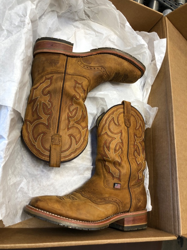 Photo 1 of DOUBLE H BOOT TAN SIZE 9.5