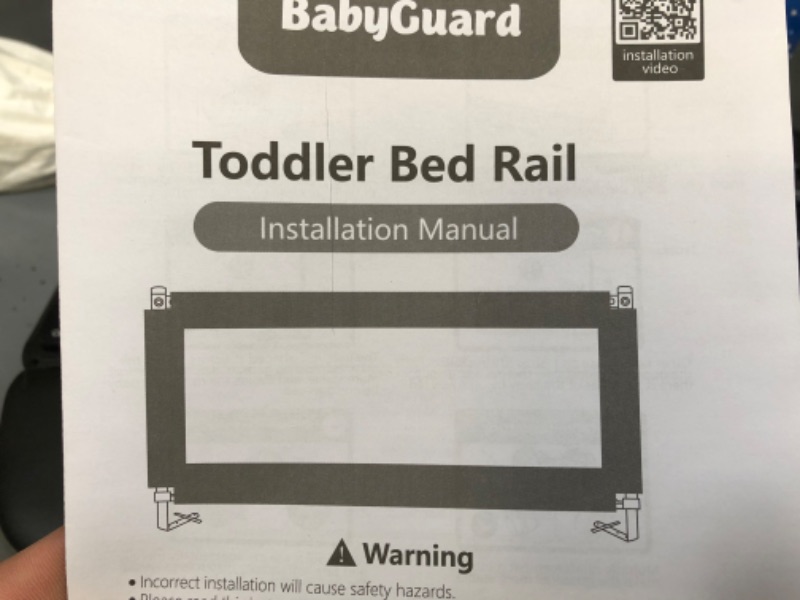 Photo 1 of BabyGuard Bed Rail for Toddlers - Specially Designed for Twin, Full, Queen, King & California King Bed Mattress 