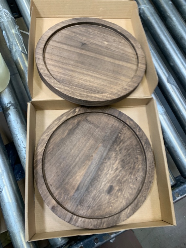 Photo 1 of 11" Wooden Serving trays