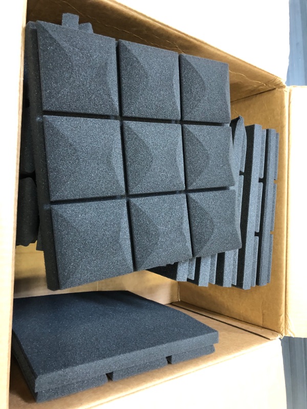 Photo 2 of 11 PIECE FOAM 12X12 SOUND CONTROL