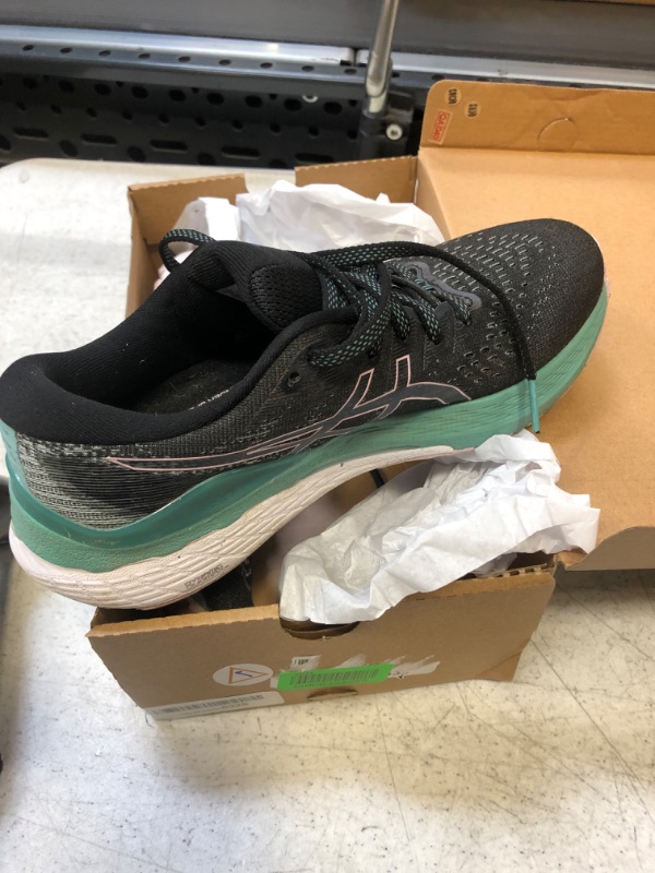 Photo 2 of ASICS Women's Gel-Kayano 28 Running Shoes 6 Black/Sage