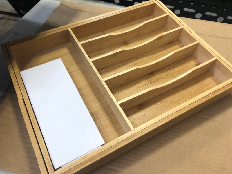 Photo 1 of  Drawer Divider Tray Bamboo 