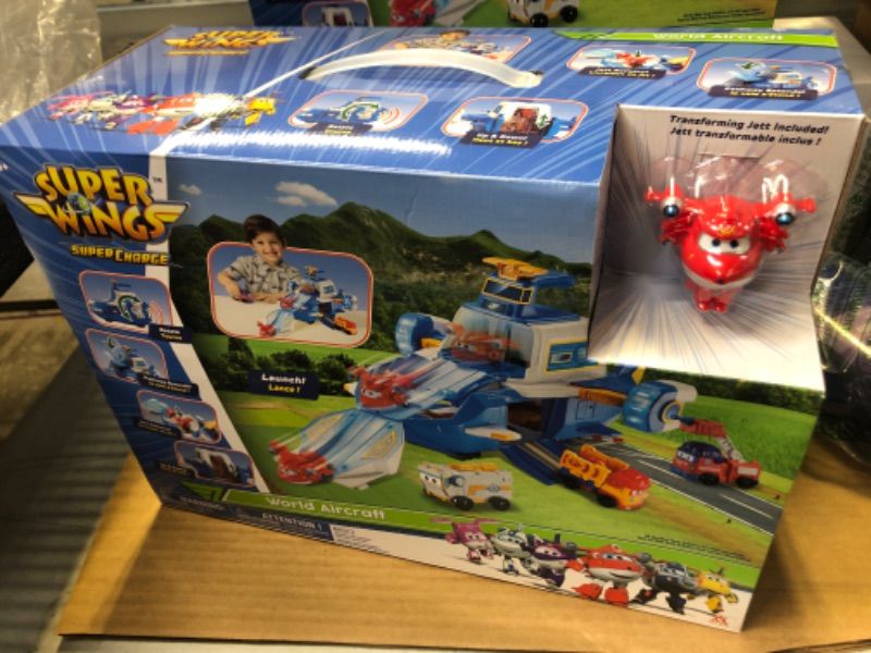 Photo 2 of Alpha Group US Super Wings Transform-A-Bot World Aircraft Play Set Standard----factory sealed