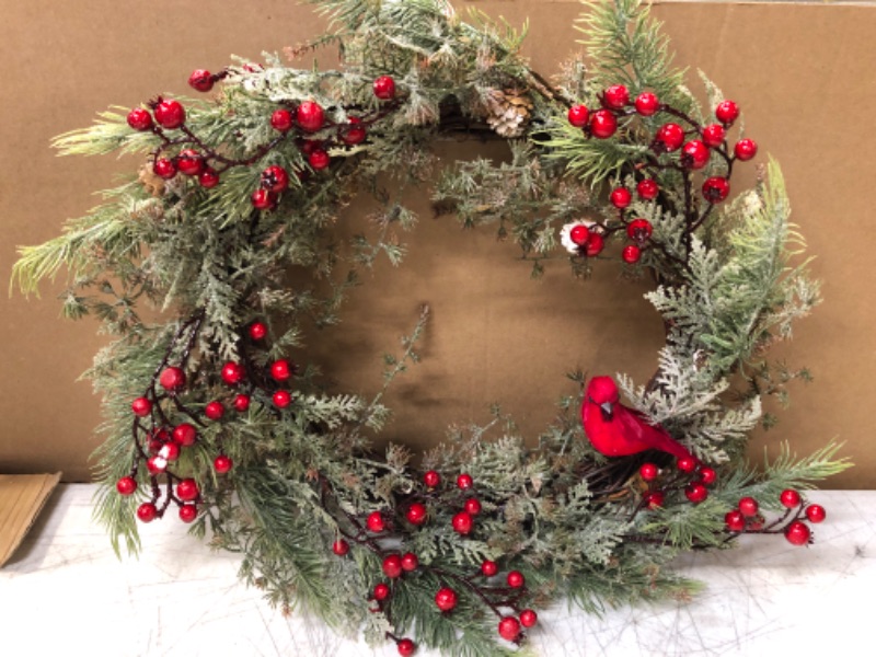 Photo 1 of 15in Decorative Wreath
