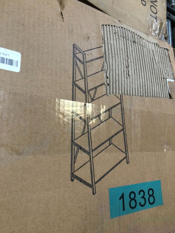 Photo 1 of 5 - tier ladder shelf 