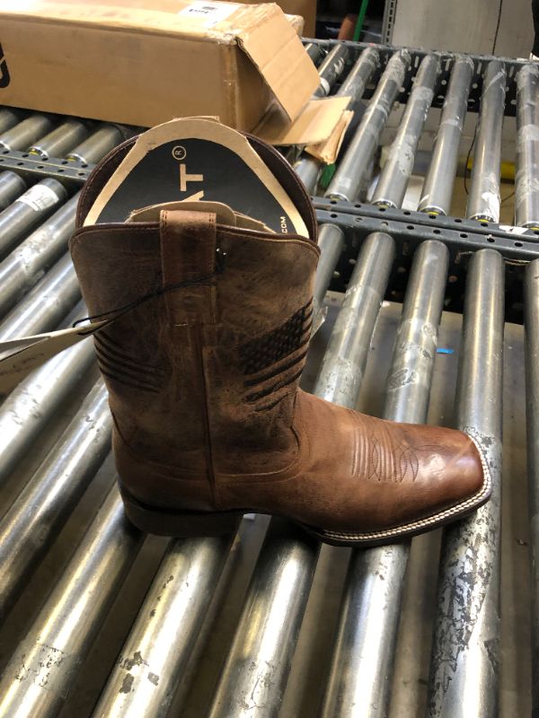 Photo 4 of ARIAT Men's Circuit Patriot Western Boot 10.5 Weathered Tan