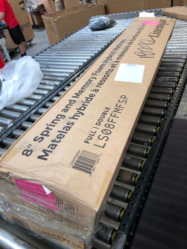 Photo 3 of LINENSPA 8 Inch Memory Foam and Innerspring Hybrid Mattress – Full Mattress – Bed in a Box – Medium Firm Mattress 8 Inch Mattress Only Full