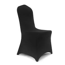 Photo 1 of 6 pcs spandex black chair covers 