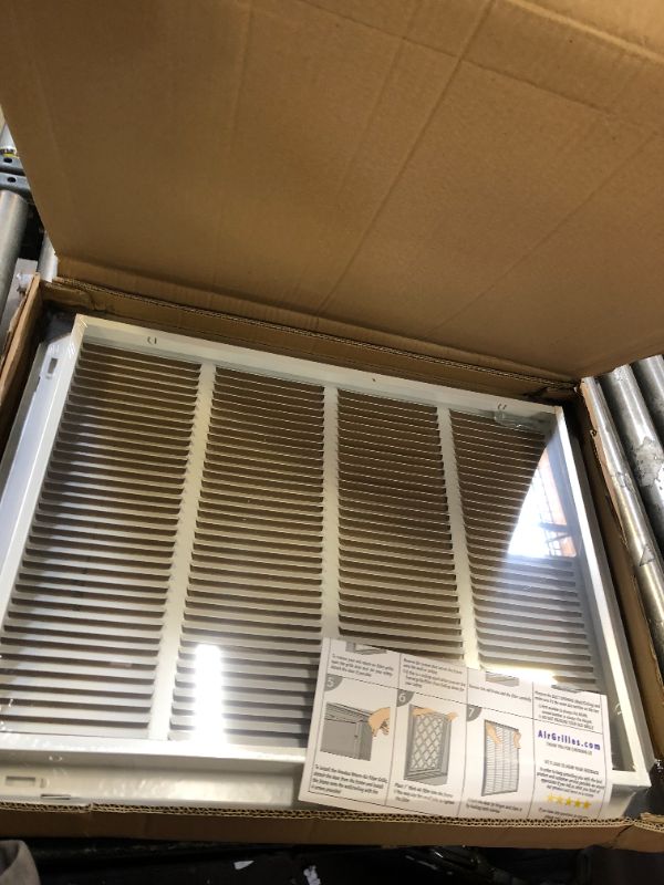 Photo 1 of air filter grille 24"W X18"H duct opening