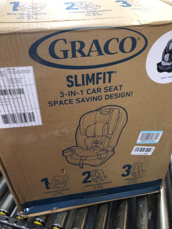 Photo 7 of Graco - Slimfit All-in-One Convertible Car Seat, Darcie