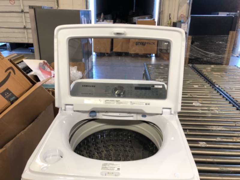 Photo 3 of  SAMSUNG5.0 cu. ft. Top Load Washer with Active WaterJet in White
